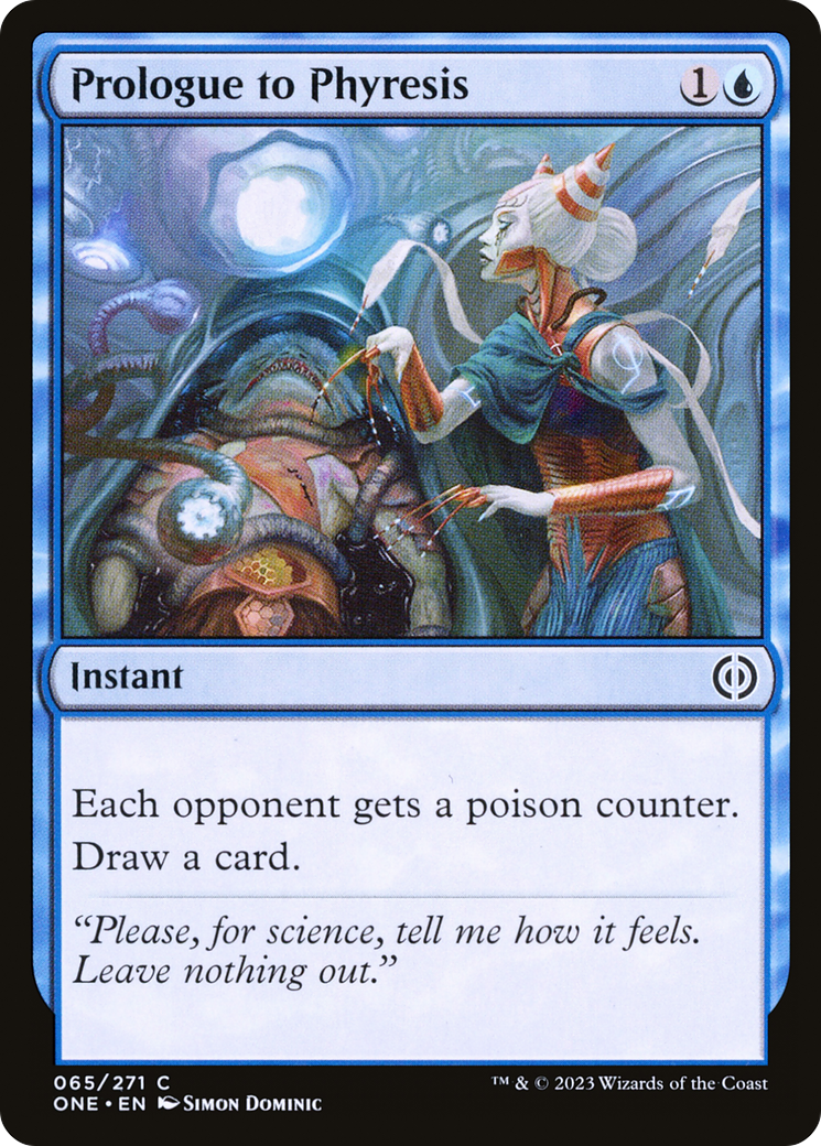 Prologue to Phyresis [Phyrexia: All Will Be One] | Odin's Place
