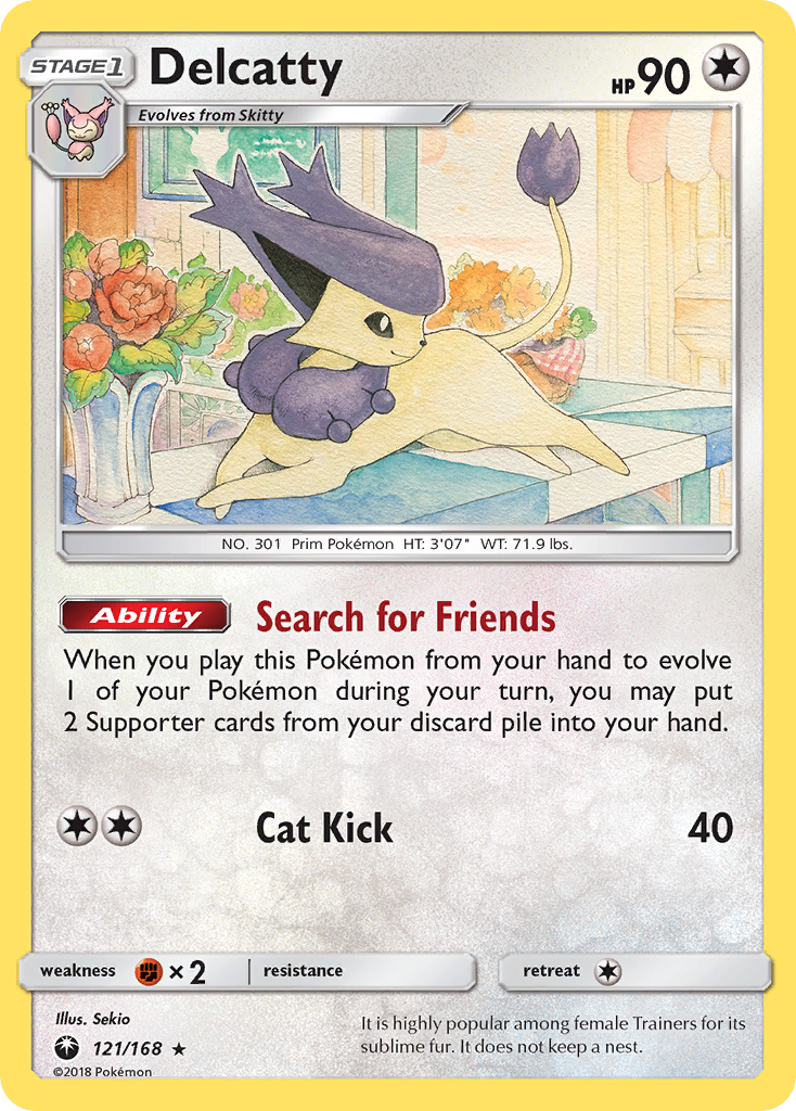 Delcatty (121/168) [Sun & Moon: Celestial Storm] | Odin's Place