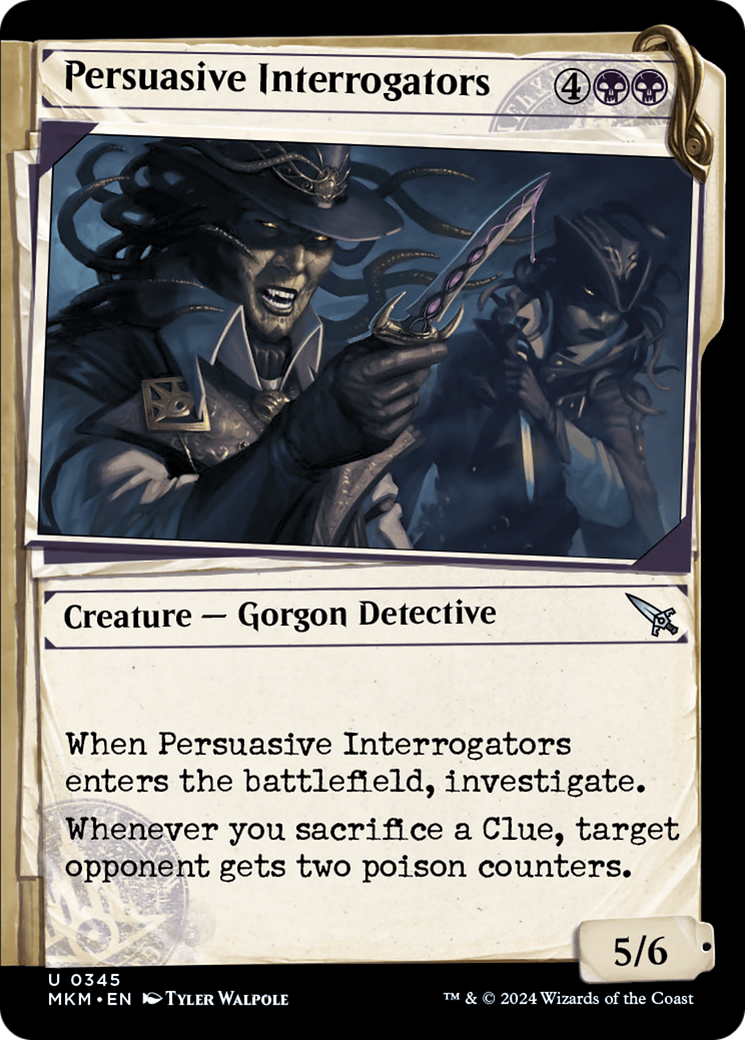 Persuasive Interrogators (Showcase) [Murders at Karlov Manor] | Odin's Place
