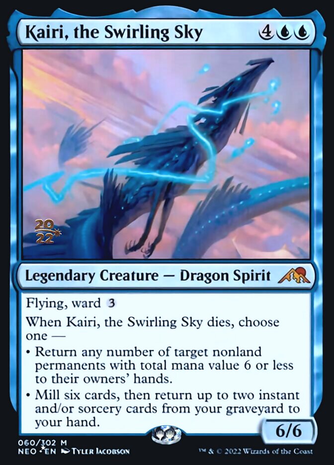 Kairi, the Swirling Sky [Kamigawa: Neon Dynasty Prerelease Promos] | Odin's Place