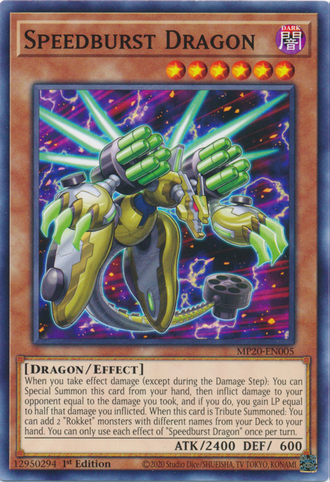 Speedburst Dragon [MP20-EN005] Common | Odin's Place