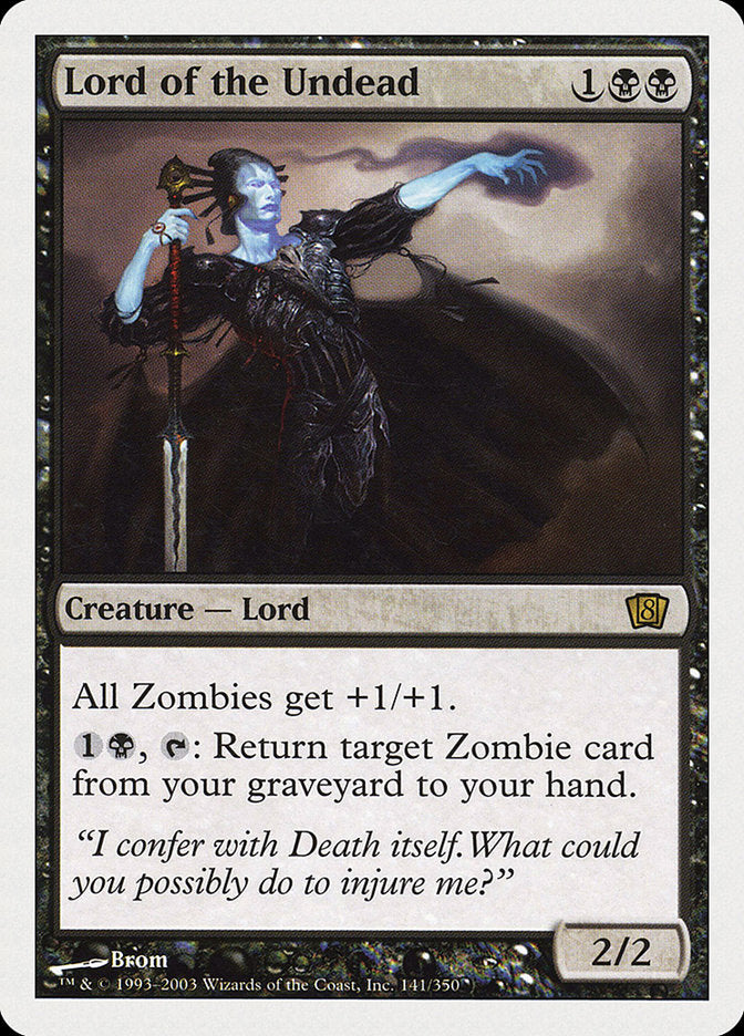 Lord of the Undead (141) [Eighth Edition] | Odin's Place