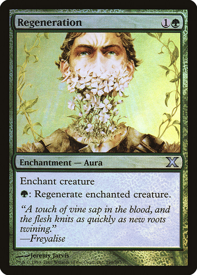Regeneration (Premium Foil) [Tenth Edition] | Odin's Place