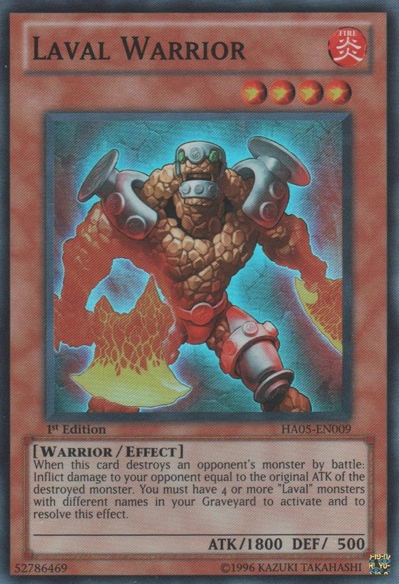Laval Warrior [HA05-EN009] Super Rare | Odin's Place