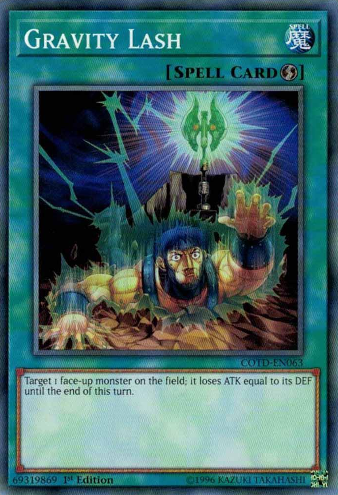 Gravity Lash [COTD-EN063] Common | Odin's Place