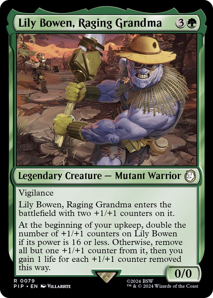 Lily Bowen, Raging Grandma [Fallout] | Odin's Place
