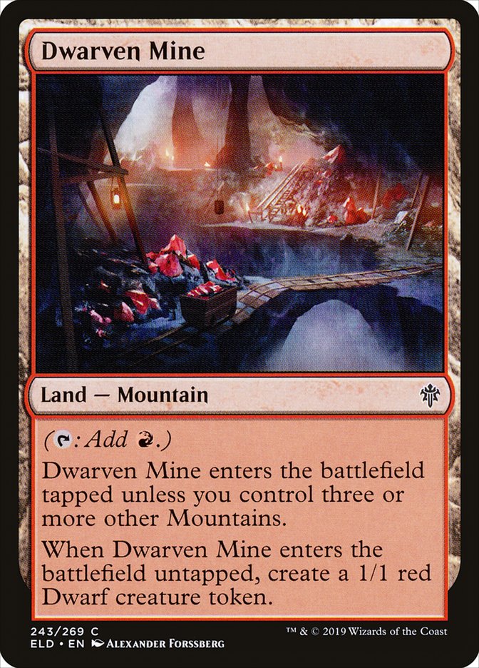 Dwarven Mine [Throne of Eldraine] | Odin's Place