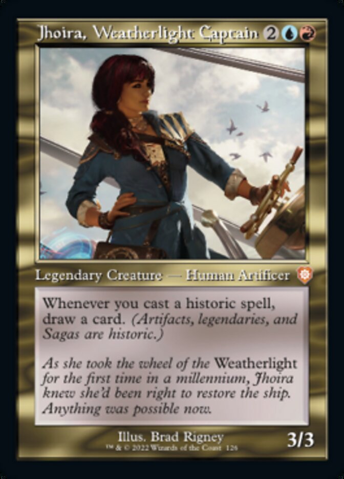 Jhoira, Weatherlight Captain (Retro) [The Brothers' War Commander] | Odin's Place