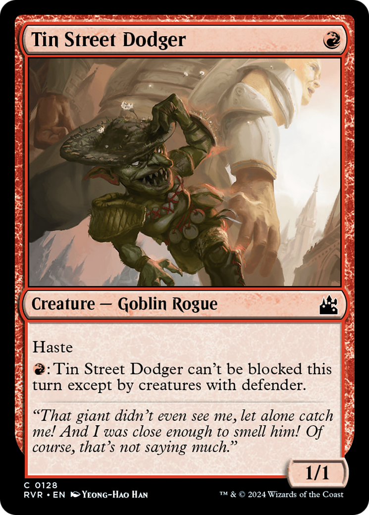Tin Street Dodger [Ravnica Remastered] | Odin's Place