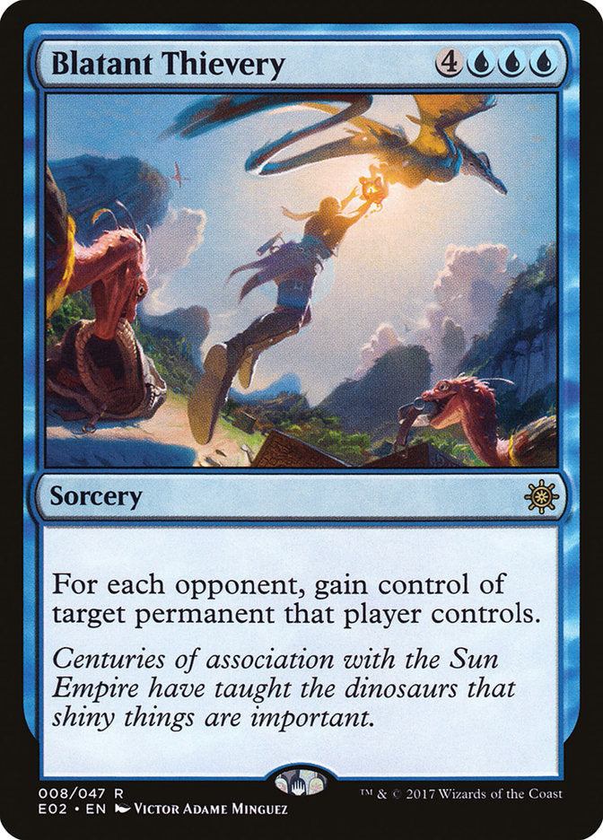 Blatant Thievery (8) [Explorers of Ixalan] | Odin's Place