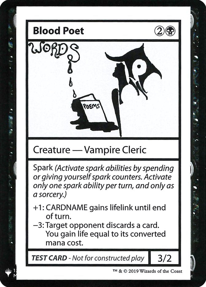Blood Poet [Mystery Booster Playtest Cards] | Odin's Place