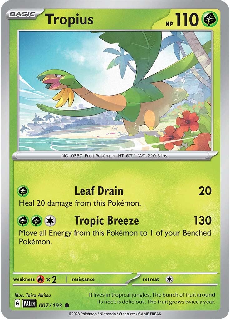 Tropius (007/193) [Scarlet & Violet: Paldea Evolved] | Odin's Place