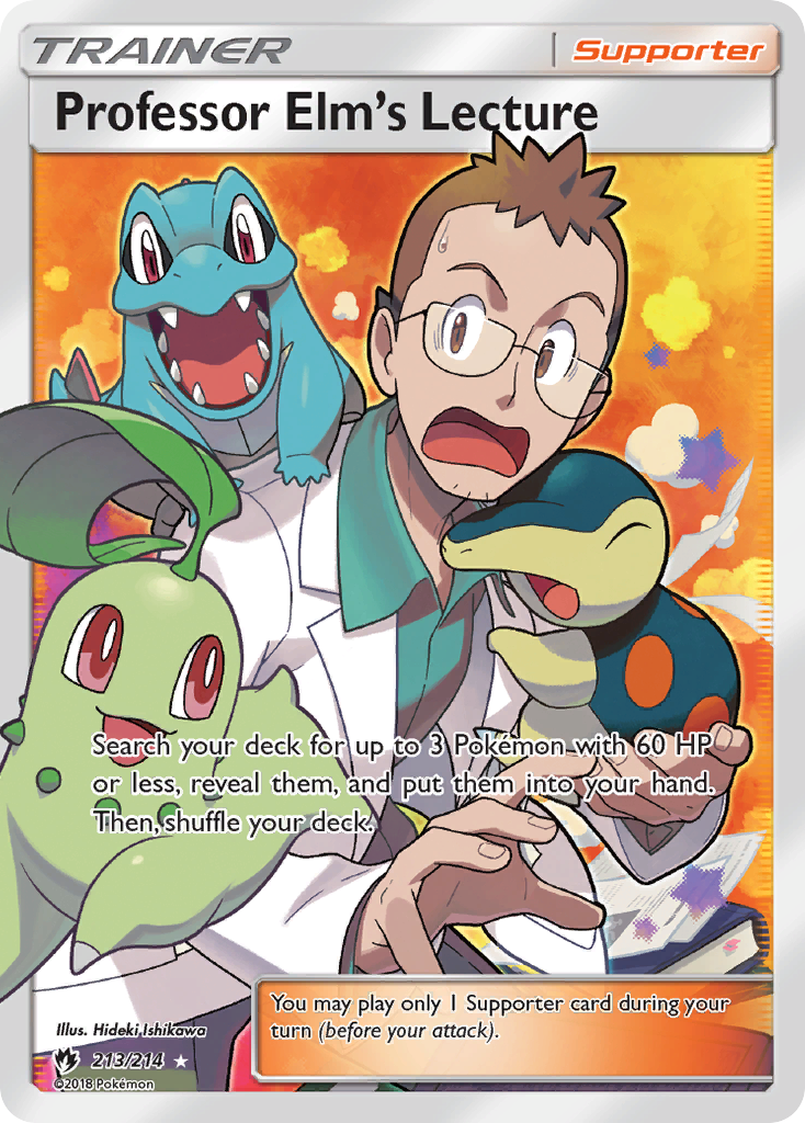 Professor Elm's Lecture (213/214) [Sun & Moon: Lost Thunder] | Odin's Place