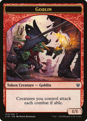 Goblin // Zombie Double-Sided Token (12) [Commander 2016 Tokens] | Odin's Place