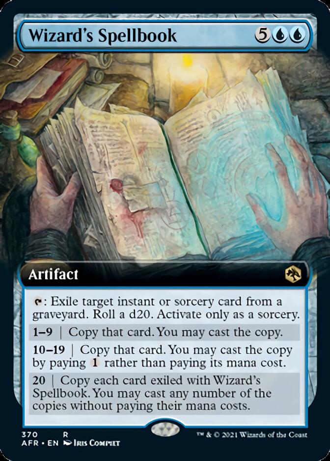 Wizard's Spellbook (Extended Art) [Dungeons & Dragons: Adventures in the Forgotten Realms] | Odin's Place