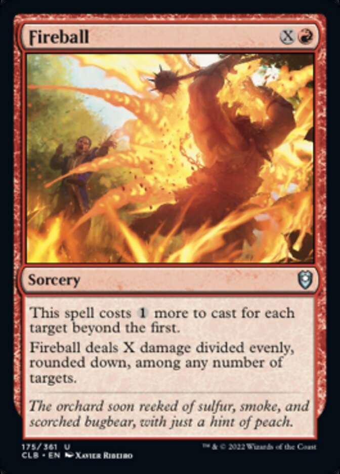 Fireball [Commander Legends: Battle for Baldur's Gate] | Odin's Place