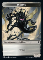 Warrior // Inkling Double-Sided Token [Commander Legends: Battle for Baldur's Gate Tokens] | Odin's Place