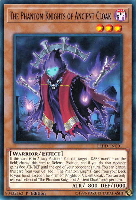 The Phantom Knights of Ancient Cloak [LEHD-ENC01] Common | Odin's Place