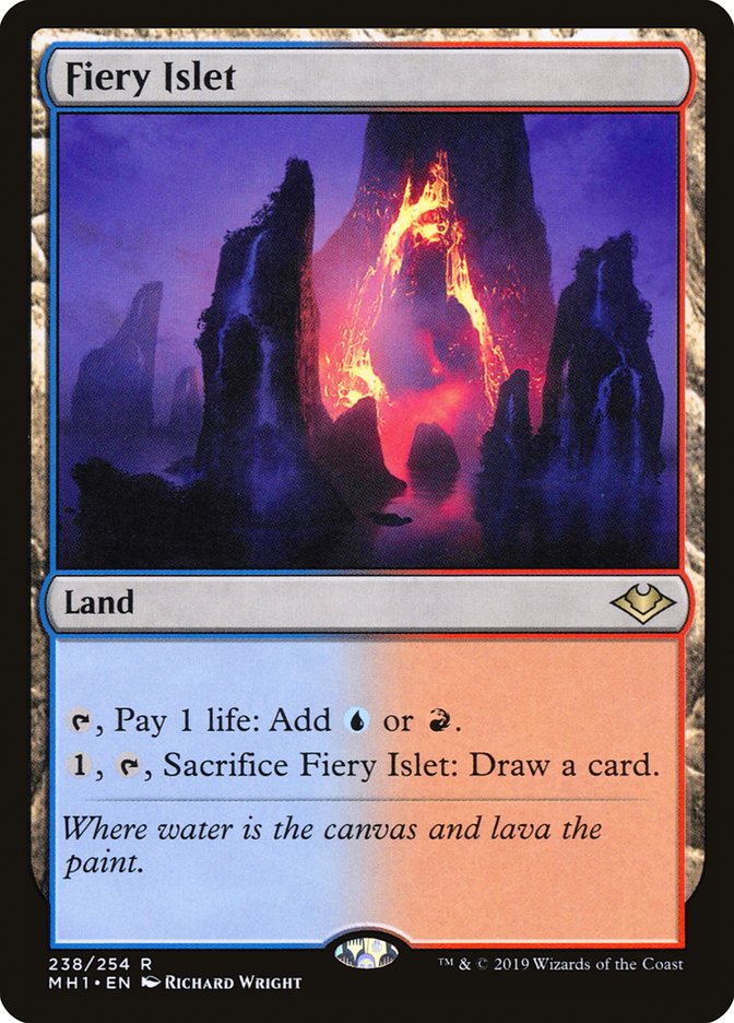 Fiery Islet (238) [Modern Horizons] | Odin's Place