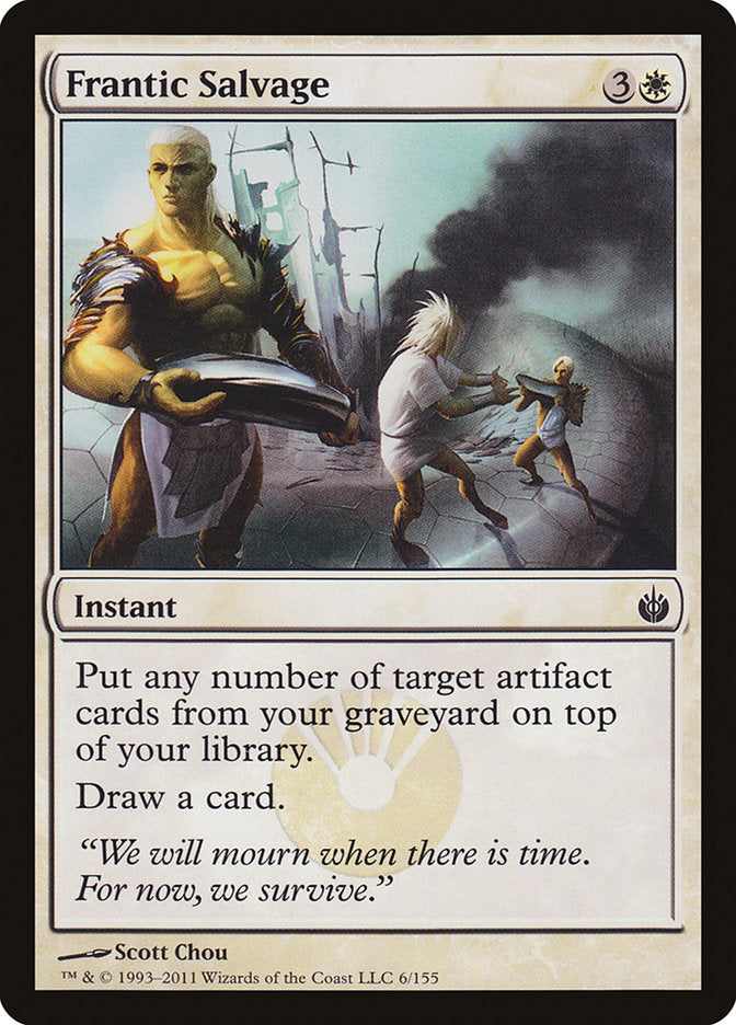 Frantic Salvage (6) [Mirrodin Besieged] | Odin's Place