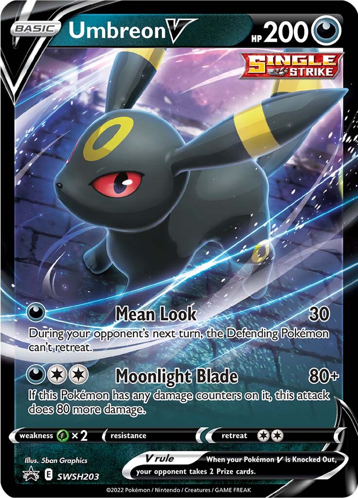 Umbreon V (SWSH203) [Sword & Shield: Black Star Promos] | Odin's Place
