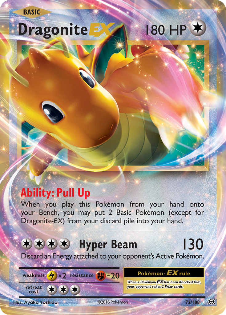 Dragonite EX (72/108) [XY: Evolutions] | Odin's Place