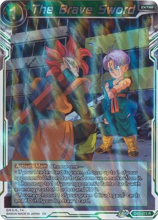 The Brave Sword (DB3-073) [Giant Force] | Odin's Place