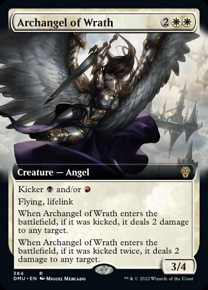 Archangel of Wrath (Extended Art) [Dominaria United] | Odin's Place