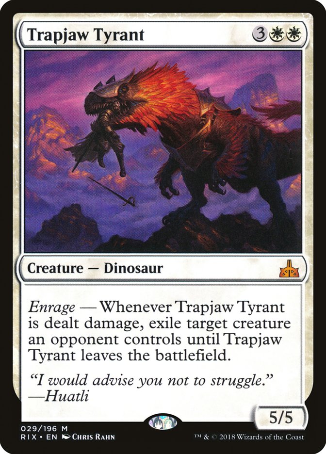 Trapjaw Tyrant (29) [Rivals of Ixalan] | Odin's Place