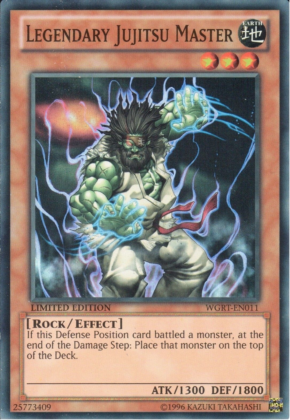 Legendary Jujitsu Master [WGRT-EN011] Super Rare | Odin's Place