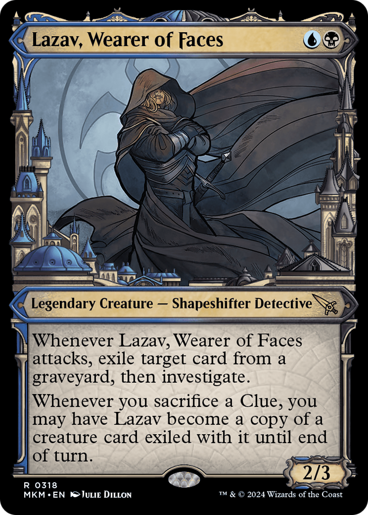 Lazav, Wearer of Faces (Showcase) (0318) [Murders at Karlov Manor] | Odin's Place
