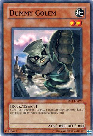 Dummy Golem [DR3-EN196] Common | Odin's Place