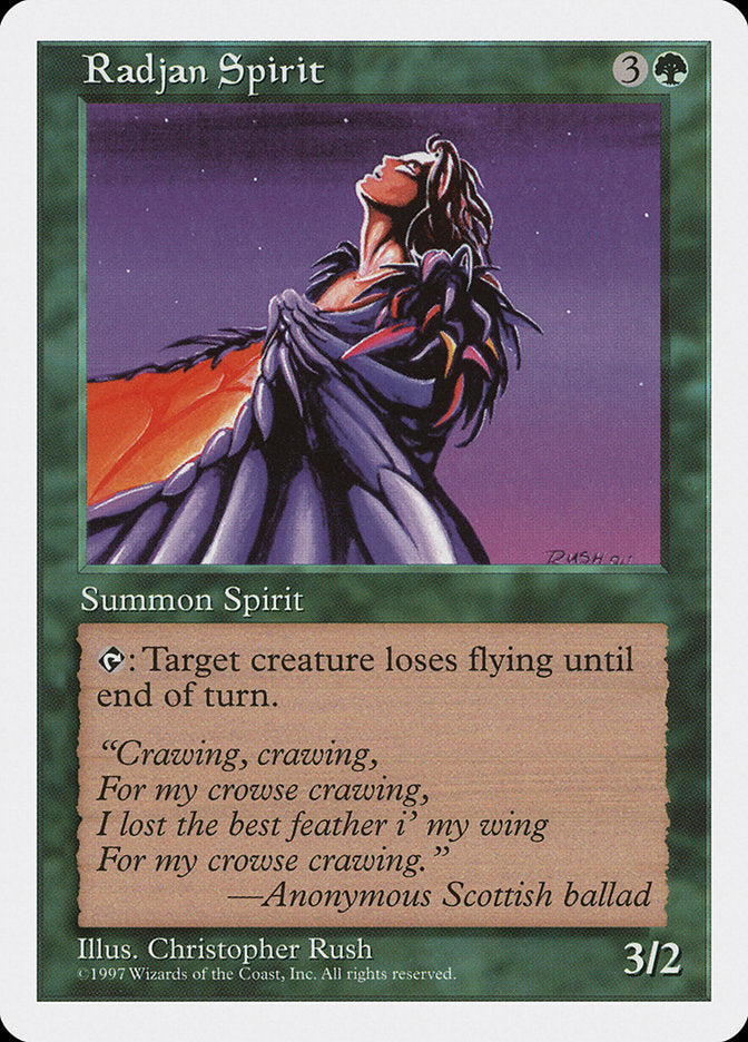 Radjan Spirit (320) [Fifth Edition] | Odin's Place