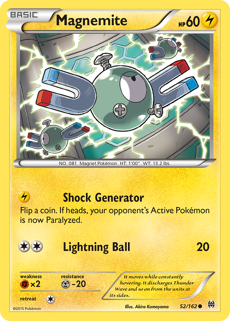 Magnemite (52/162) [XY: BREAKthrough] | Odin's Place