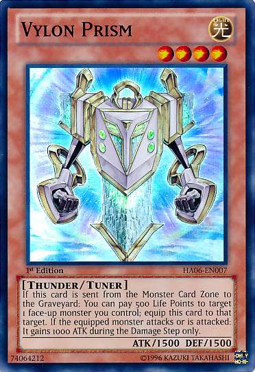Vylon Prism [HA06-EN007] Super Rare | Odin's Place
