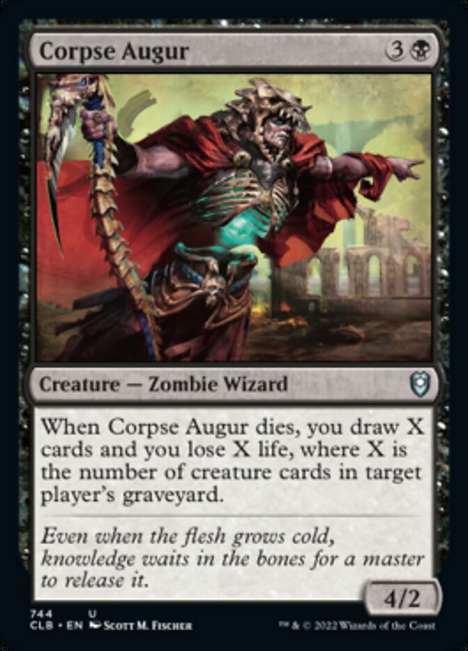 Corpse Augur [Commander Legends: Battle for Baldur's Gate] | Odin's Place