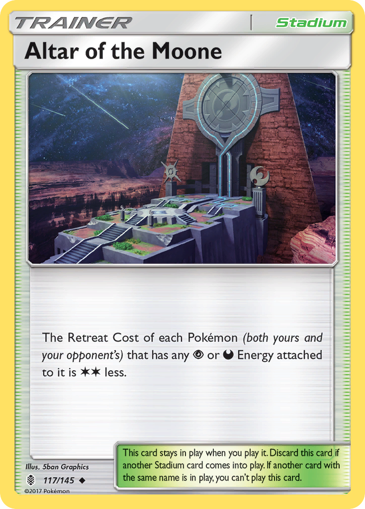 Altar of the Moone (117/145) [Sun & Moon: Guardians Rising] | Odin's Place