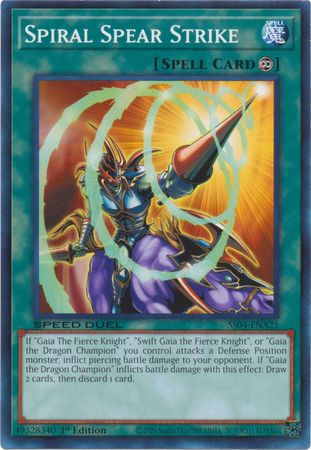 Spiral Spear Strike [SS04-ENA21] Common | Odin's Place