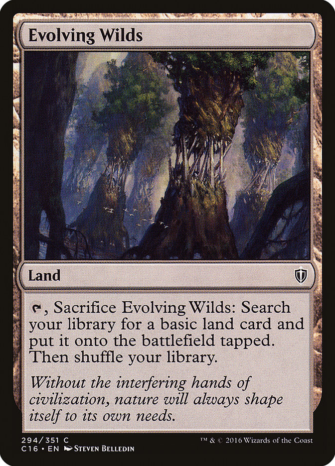 Evolving Wilds (294) [Commander 2016] | Odin's Place