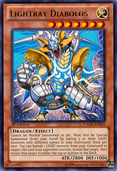 Lightray Diabolos [GAOV-EN035] Rare | Odin's Place