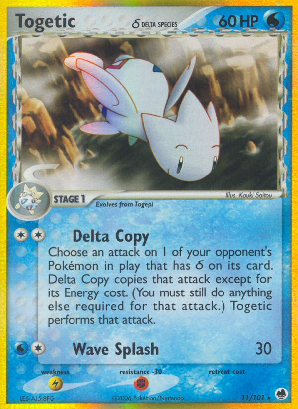 Togetic (11/101) (Delta Species) [EX: Dragon Frontiers] | Odin's Place