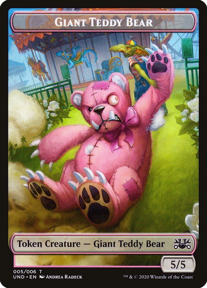Giant Teddy Bear // Acorn Stash Double-Sided Token [Unsanctioned Tokens] | Odin's Place