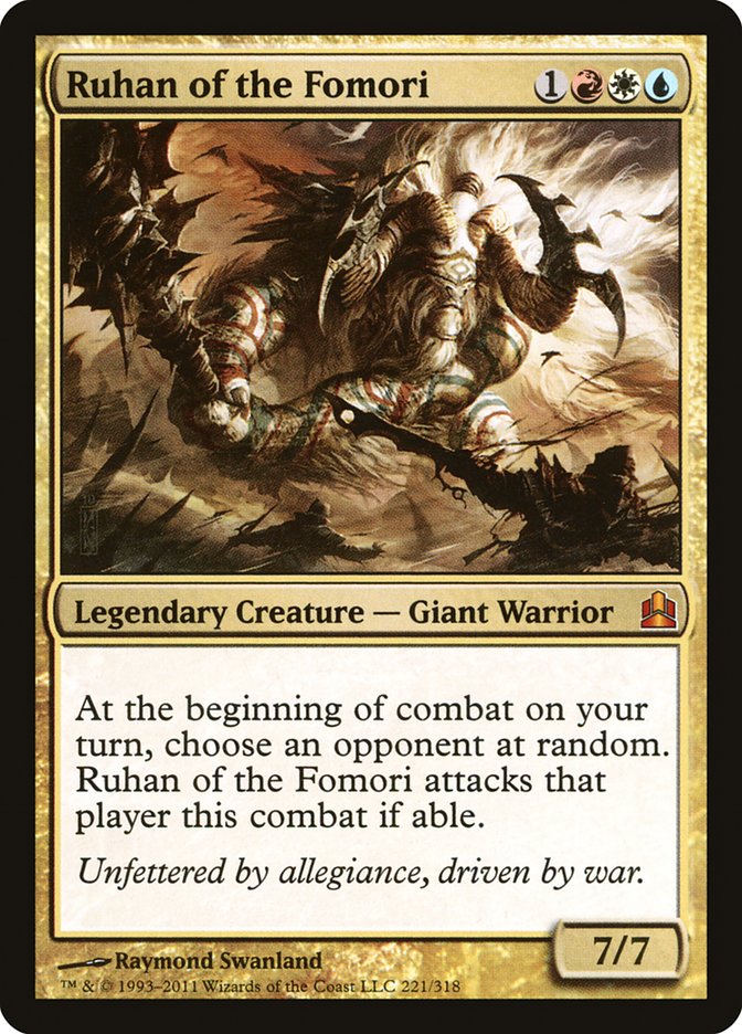 Ruhan of the Fomori (221) [Commander 2011] | Odin's Place
