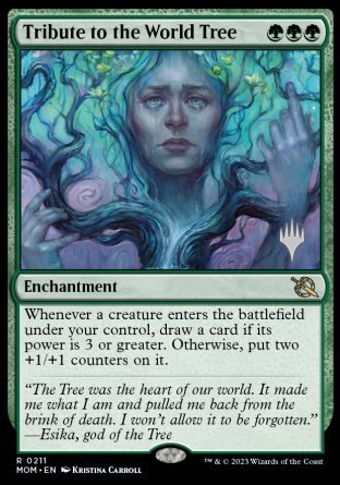 Tribute to the World Tree (Promo Pack) [March of the Machine Promos] | Odin's Place