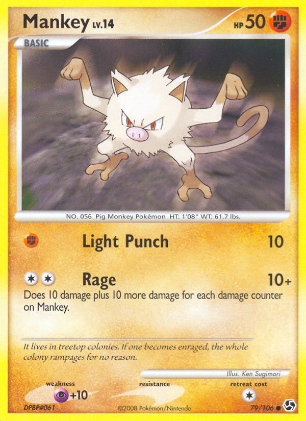 Mankey (79/106) [Diamond & Pearl: Great Encounters] | Odin's Place