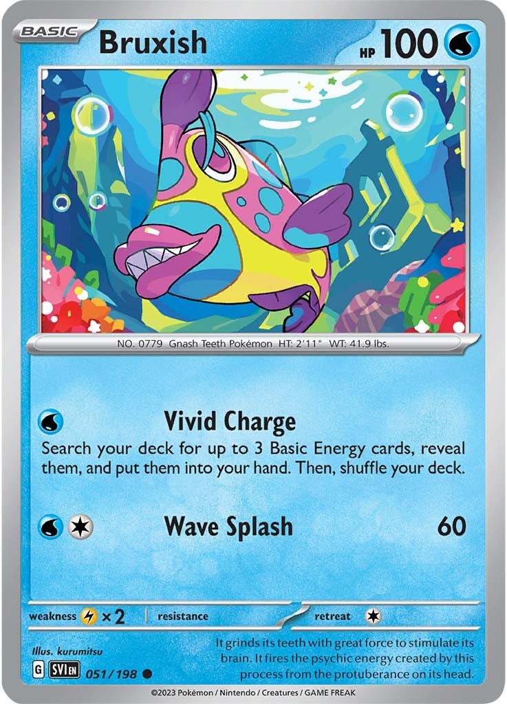 Bruxish (051/198) [Scarlet & Violet: Base Set] | Odin's Place