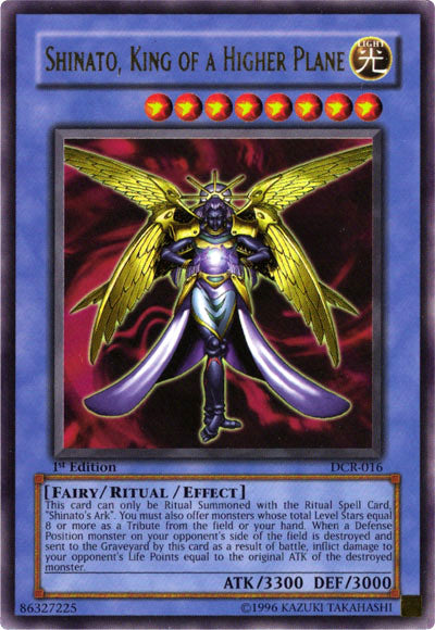 Shinato, King of a Higher Plane [DCR-016] Ultra Rare | Odin's Place