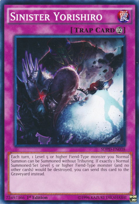 Sinister Yorishiro [SDPD-EN038] Common | Odin's Place