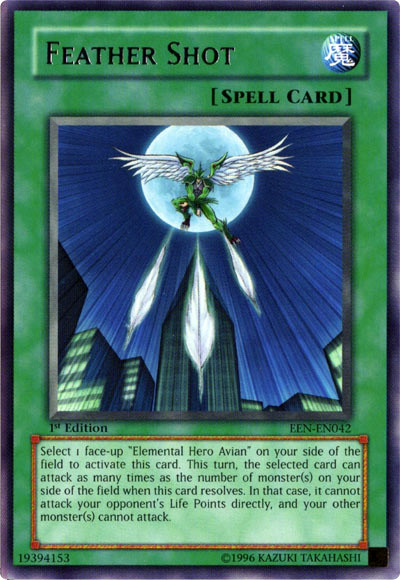 Feather Shot [EEN-EN042] Rare | Odin's Place
