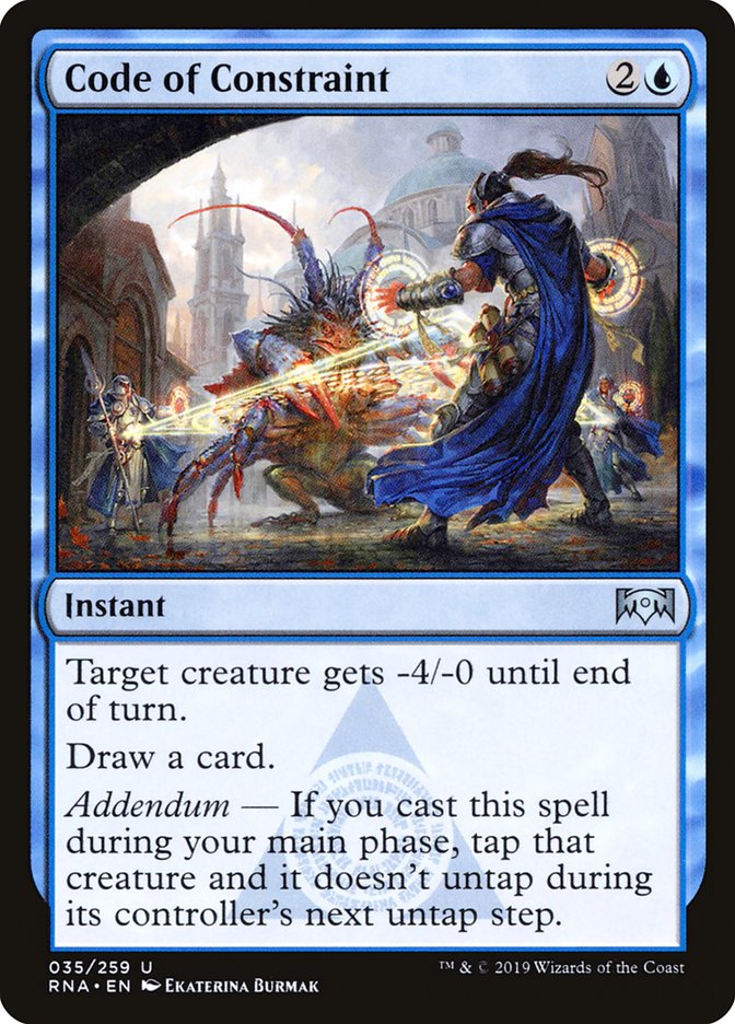 Code of Constraint (35) [Ravnica Allegiance] | Odin's Place